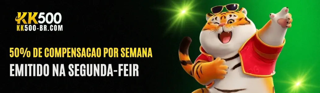 Banner de promoções KK500 cassino